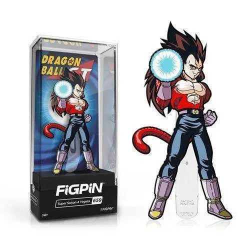 FiGPiN Enamel Pin - Dragon Ball GT - Select Figure(s) - #659 - Super Saiyan 4 Vegeta - Brooches & Lapel Pins