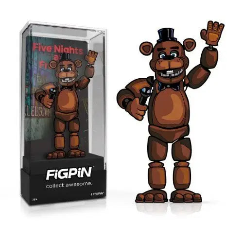 FiGPiN Enamel Pin - Five Nights at Freddy’s - Select Figure(s) - #1613 - Freddy Fazbear - Action Figure