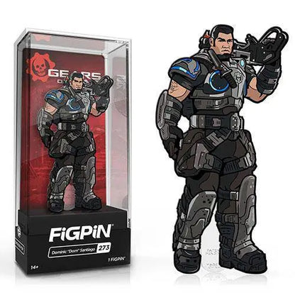 FiGPiN Enamel Pin - Gears of War - Select Figure(s) - #273 - Dominic ’Dom’ Santiago - Brooches & Lapel Pins