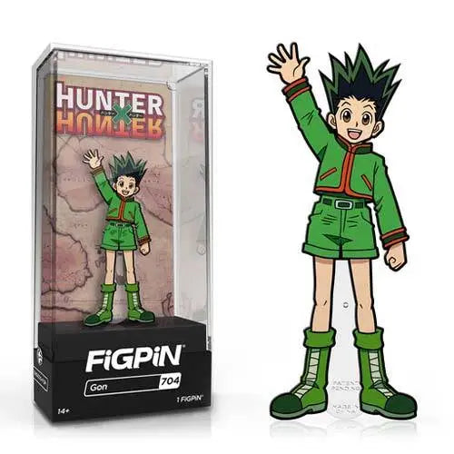 FiGPiN Enamel Pin - Hunter X Hunter - Select Figure(s) - #704 - Gon - Brooches & Lapel Pins
