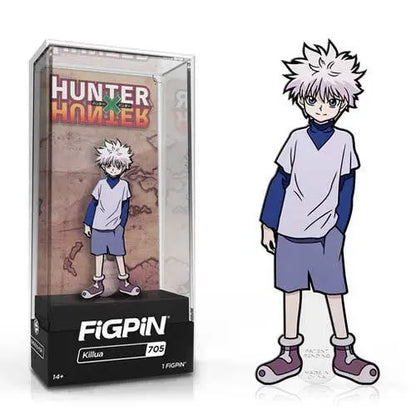 FiGPiN Enamel Pin - Hunter X Hunter - Select Figure(s) - #705 - Killua - Brooches & Lapel Pins