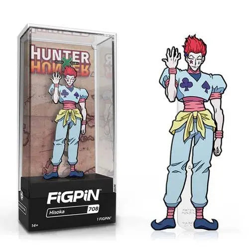 FiGPiN Enamel Pin - Hunter X Hunter - Select Figure(s) - #708 - Hisoka - Brooches & Lapel Pins