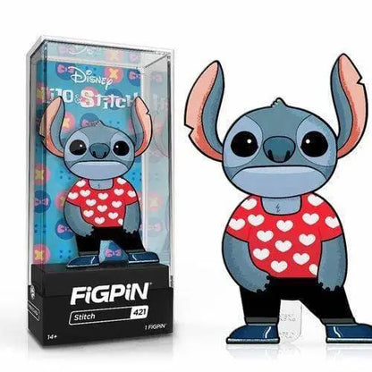 FiGPiN Enamel Pin - Lilo & Stitch - Select Figure(s) - #421 - Stitch - Toys & Games