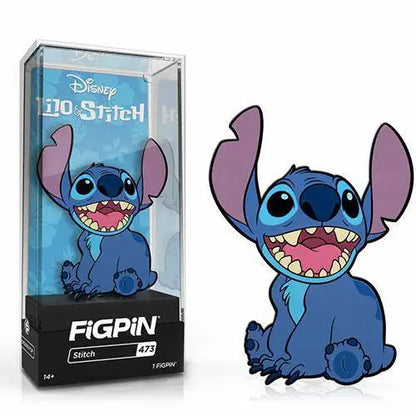 FiGPiN Enamel Pin - Lilo & Stitch - Select Figure(s) - #473 - Sitting Stitch - Toys & Games