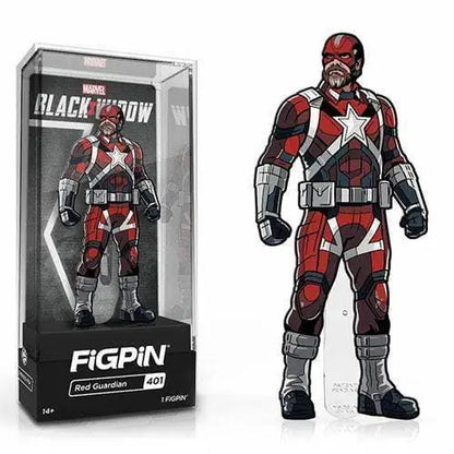 FiGPiN Enamel Pin - Marvel Black Widow - Select Figure(s) - #401 - Red Guardian - Brooches & Lapel Pins