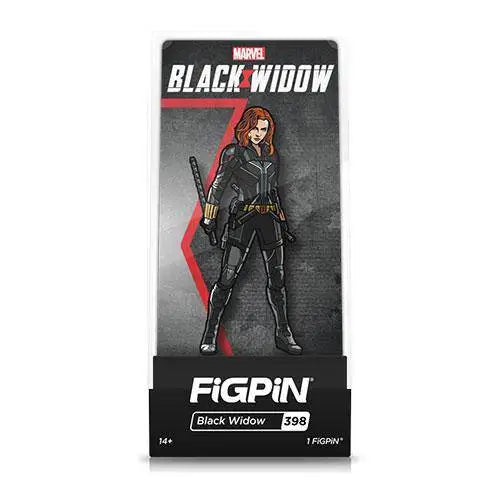 FiGPiN Enamel Pin - Marvel Black Widow - Select Figure(s) - Brooches & Lapel Pins