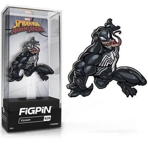 FiGPiN Enamel Pin - Marvel Spider-Man Maximum Venom - Select Figure(s) - #628 - Venom - Brooches & Lapel Pins