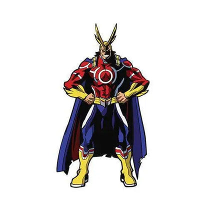 FiGPiN Enamel Pin - My Hero Academia - Select Figure(s) - All Might Silver Age (X4) Toys & Games
