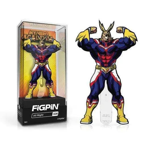 FiGPiN Enamel Pin - My Hero Academia - Select Figure(s) - All Might Version 2 (326) - Toys & Games