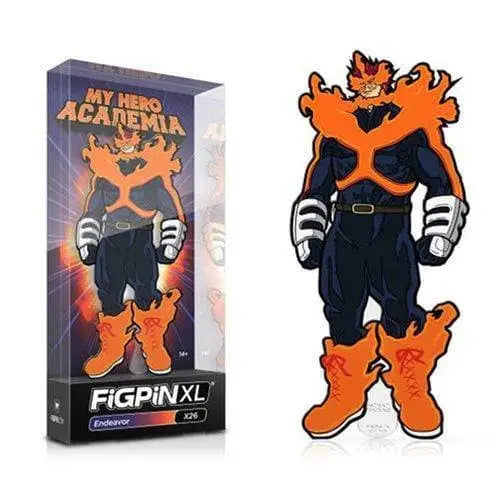 FiGPiN Enamel Pin - My Hero Academia - Select Figure(s) - Endeavor (X26) - Toys & Games