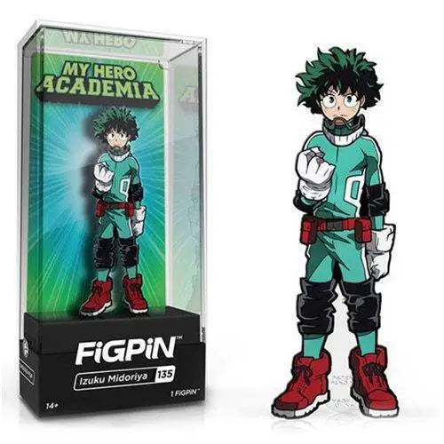 FiGPiN Enamel Pin - My Hero Academia - Select Figure(s) - Izuku Midoriya (135) - Toys & Games