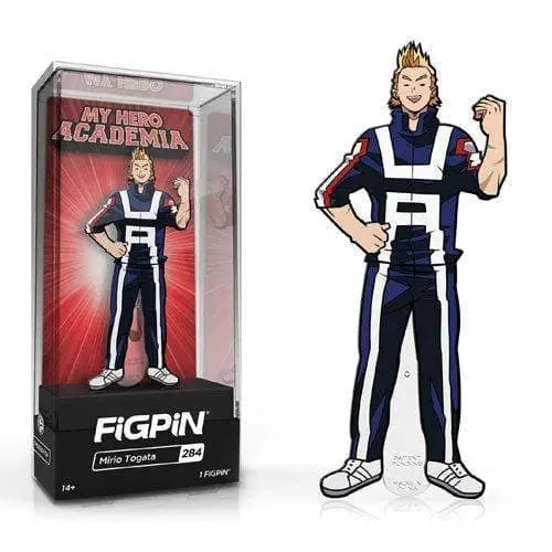 FiGPiN Enamel Pin - My Hero Academia - Select Figure(s) - Mirio Togata Academy Outfit (284) - Toys & Games