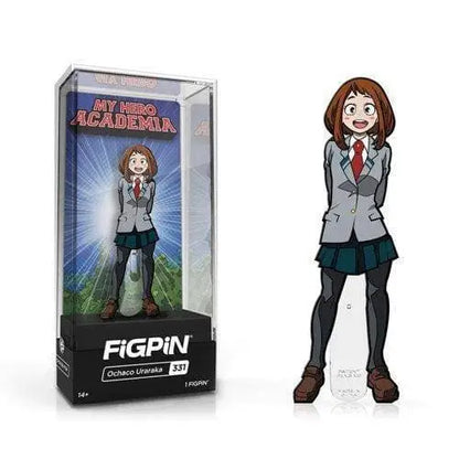 FiGPiN Enamel Pin - My Hero Academia - Select Figure(s) - Ochaco Uraraka School Outfit (331) - Toys & Games