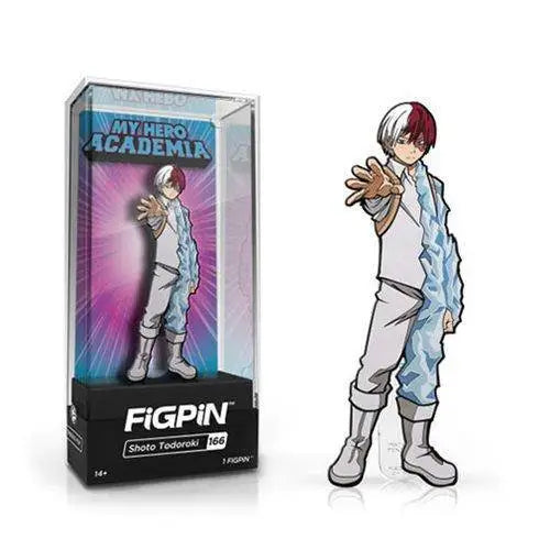 FiGPiN Enamel Pin - My Hero Academia - Select Figure(s) - Shoto Todoroki (166) - Toys & Games