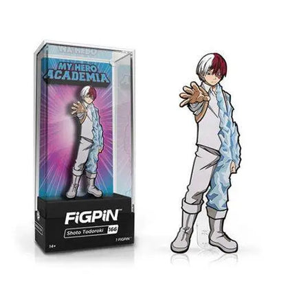 FiGPiN Enamel Pin - My Hero Academia - Select Figure(s) - Shoto Todoroki (166) - Toys & Games