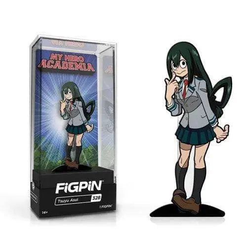 FiGPiN Enamel Pin - My Hero Academia - Select Figure(s) - Tsuyu Asui School Outfit (328) - Toys & Games