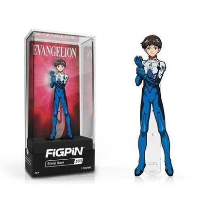 FiGPiN Enamel Pin - Neon Genesis Evangelion - Select Figure(s) - #333 - Shinji Ikari - Toys & Games