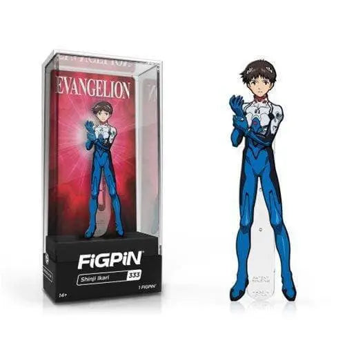 FiGPiN Enamel Pin - Neon Genesis Evangelion - Select Figure(s) - #333 - Shinji Ikari - Toys & Games