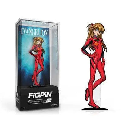 FiGPiN Enamel Pin - Neon Genesis Evangelion - Select Figure(s) - #334 - Asuka Langley - Toys & Games