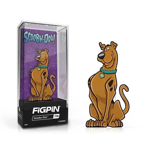 FiGPiN Enamel Pin - Scooby-Doo! - Select Figure(s) - #718 - Scooby-Doo - Brooches & Lapel Pins