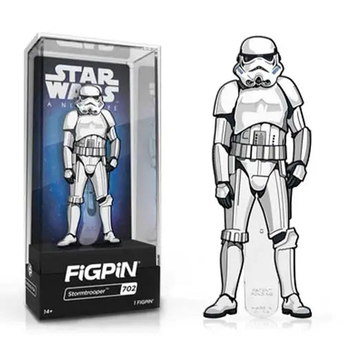 FiGPiN Enamel Pin - Star Wars - A New Hope - Select Figure(s) - #702 - Stormtrooper - Brooches & Lapel Pins