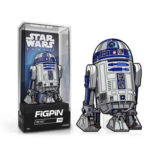 FiGPiN Enamel Pin - Star Wars - A New Hope - Select Figure(s) - #751 - R2-D2 - Brooches & Lapel Pins