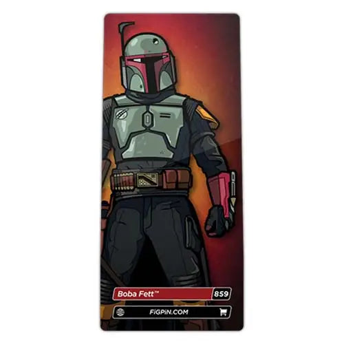 FiGPiN Enamel Pin - Star Wars - The Book of Boba Fett - Select Figure(s) - Brooches & Lapel Pins