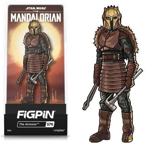 FiGPiN Enamel Pin - Star Wars - The Mandalorian - Select Figure(s) - The Armorer (576) - Brooches & Lapel Pins