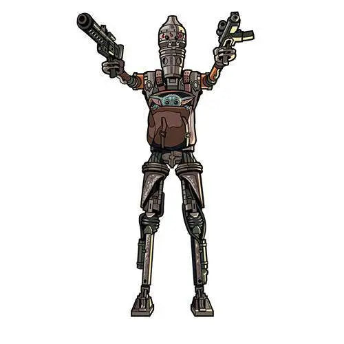 FiGPiN Enamel Pin - Star Wars - The Mandalorian - Select Figure(s) - Brooches & Lapel Pins