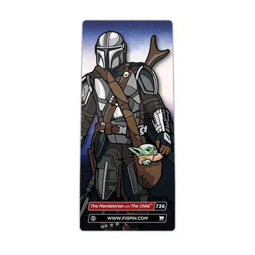 FiGPiN Enamel Pin - Star Wars - The Mandalorian - Select Figure(s) - Brooches & Lapel Pins
