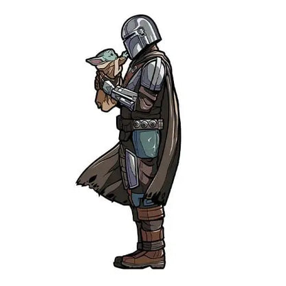 FiGPiN Enamel Pin - Star Wars - The Mandalorian - Select Figure(s) - Brooches & Lapel Pins