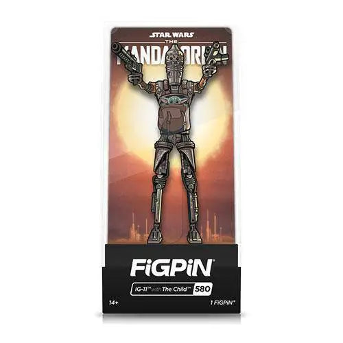 FiGPiN Enamel Pin - Star Wars - The Mandalorian - Select Figure(s) - Brooches & Lapel Pins