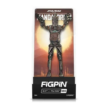 FiGPiN Enamel Pin - Star Wars - The Mandalorian - Select Figure(s) - Brooches & Lapel Pins