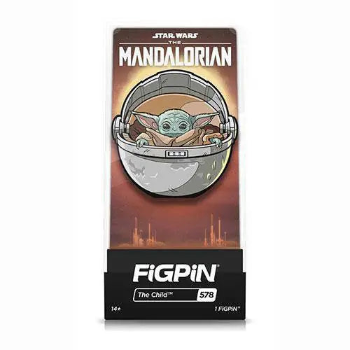 FiGPiN Enamel Pin - Star Wars - The Mandalorian - Select Figure(s) - Brooches & Lapel Pins