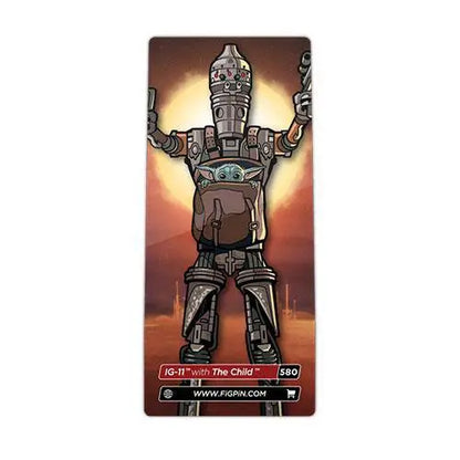 FiGPiN Enamel Pin - Star Wars - The Mandalorian - Select Figure(s) - Brooches & Lapel Pins