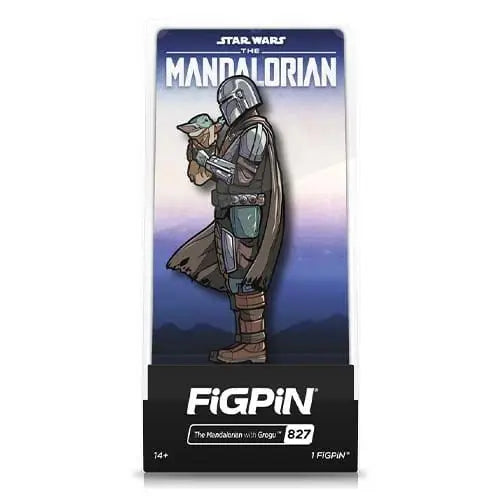 FiGPiN Enamel Pin - Star Wars - The Mandalorian - Select Figure(s) - Brooches & Lapel Pins