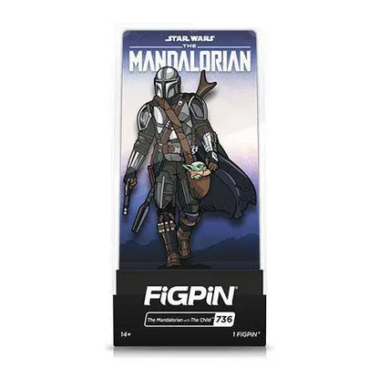 FiGPiN Enamel Pin - Star Wars - The Mandalorian - Select Figure(s) - Brooches & Lapel Pins