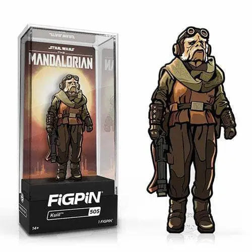 FiGPiN Enamel Pin - Star Wars - The Mandalorian - Select Figure(s) - Kuiil (505) - Brooches & Lapel Pins