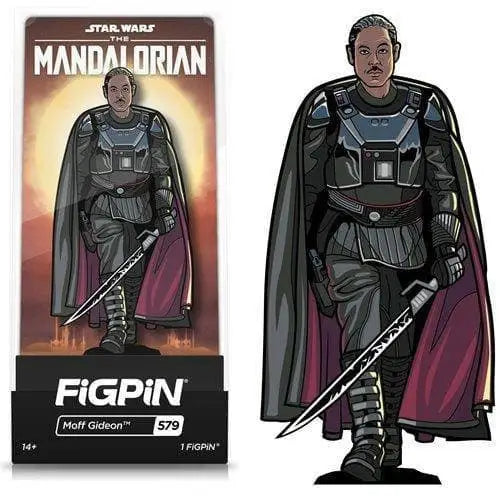 FiGPiN Enamel Pin - Star Wars - The Mandalorian - Select Figure(s) - Moff Gideon (579) - Brooches & Lapel Pins
