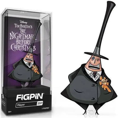 FiGPiN Enamel Pin - The Nightmare Before Christmas - Select Figure(s) - #257 - Mayor - Toys & Games