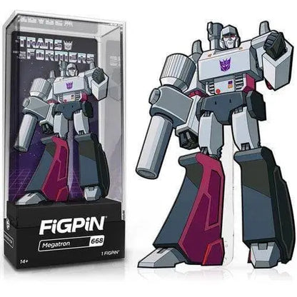 FiGPiN Enamel Pin - Transformers - Select Figure(s) - #668 - Megatron - Brooches & Lapel Pins
