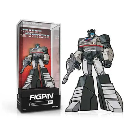 FiGPiN Enamel Pin - Transformers - Select Figure(s) - #671 - Jazz - Limited Edition - Brooches & Lapel Pins