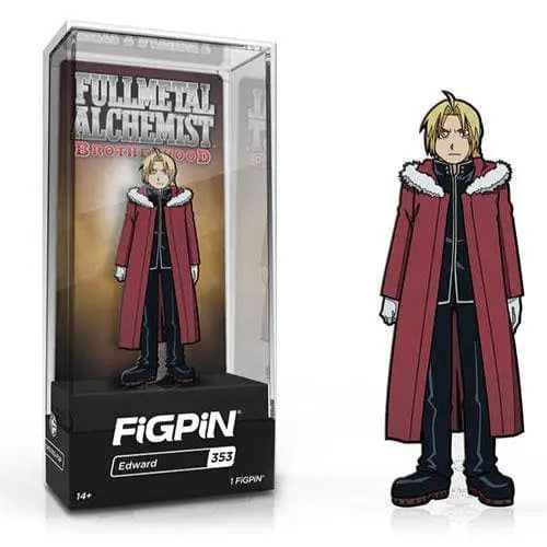 FiGPiN - Fullmetal Alchemist Enamel Pin - Select Figure(s) - #353 - Edward - Toys & Games