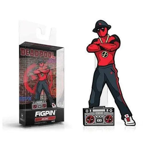 FiGPiN Marvel Deadpool Mini Enamel Pin - Select Figure(s) - #M25 1980s Mini - Toys & Games