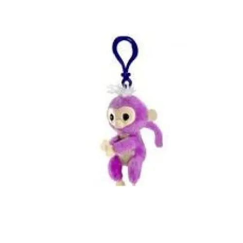 Fingerlings Plush Clip On - Purple - Toys & Games