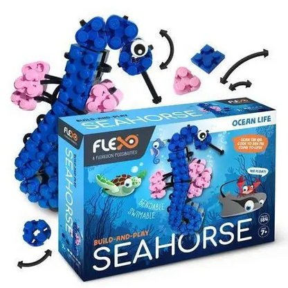 FLEXO Ocean Life Range - Seahorse - Toys & Games