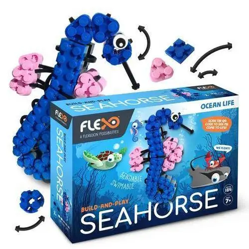 FLEXO Ocean Life Range - Seahorse - Toys & Games