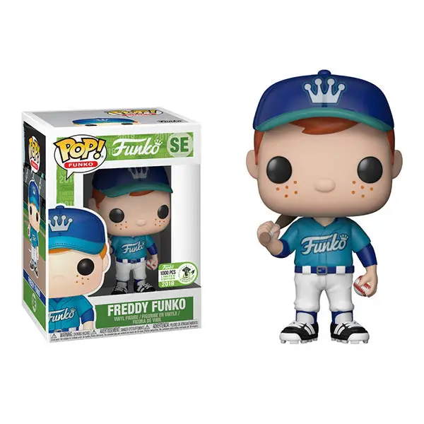 Freddy Funko (Baseball Teal) SE - 2018 ECCC Exclusive/1000 Made