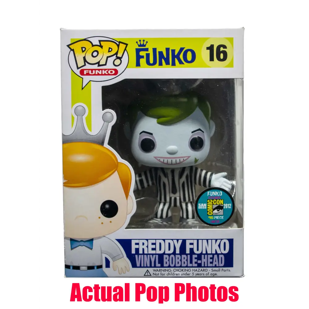 Freddy Funko Beetlejuice 16 - 2012 SDCC Exclusive/96 Made