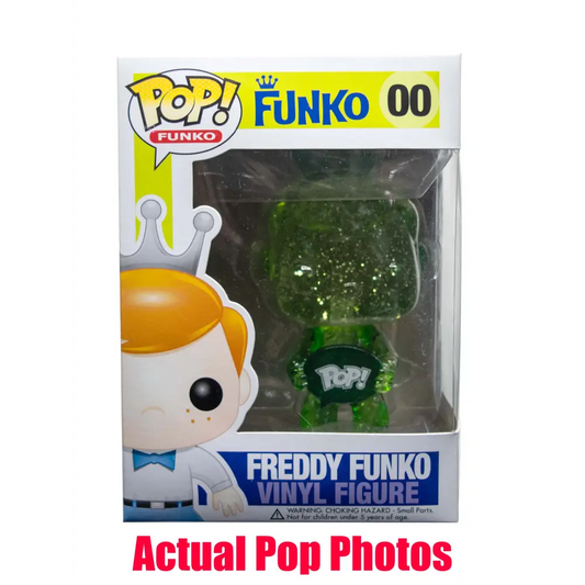Freddy Funko (Clear Green Glitter) 00 /50 Made